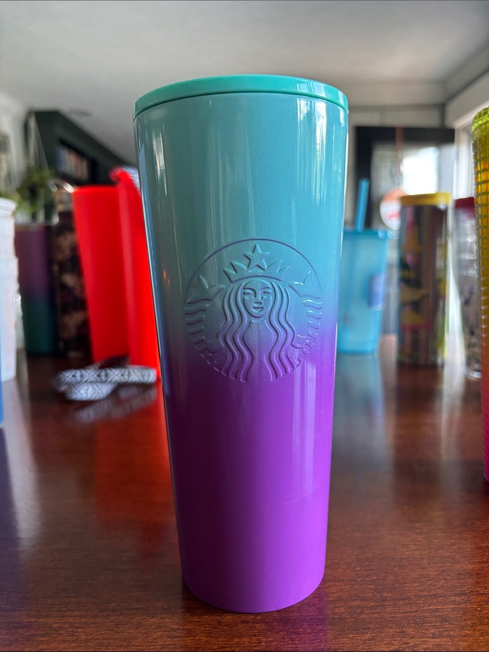 Starbucks ombré tumbler